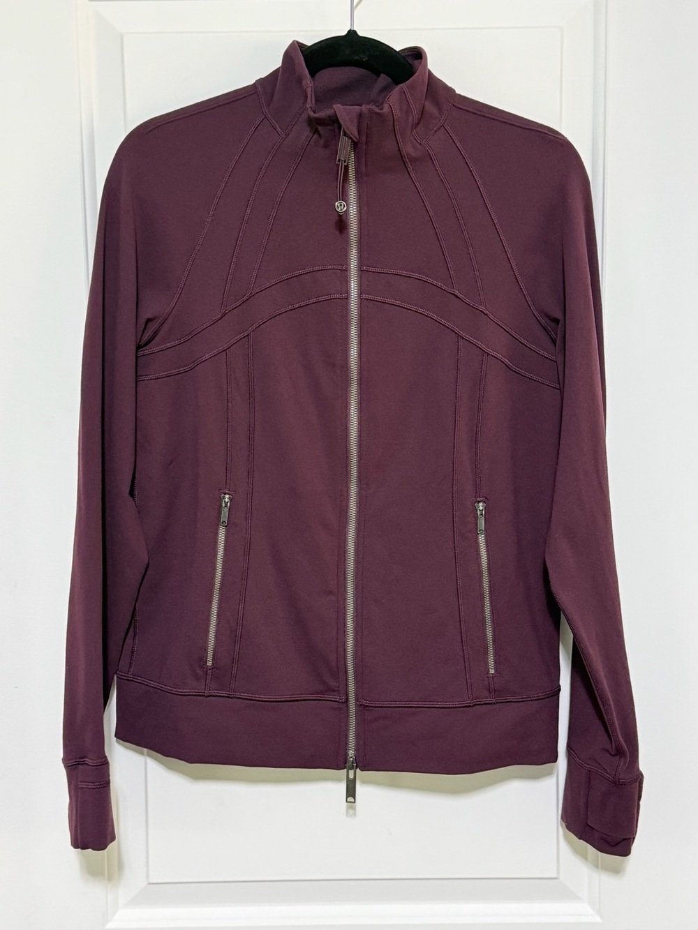lululemon athletica Define Plum Full-Zip Track Jacket - Picture 1 of 10